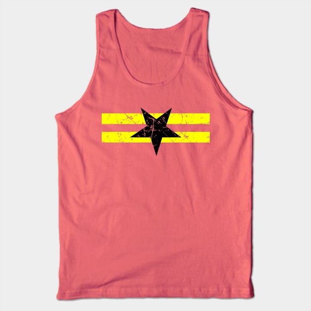 Distressed Indepence Flag Firefly Serenity Tank Top by synaptyx